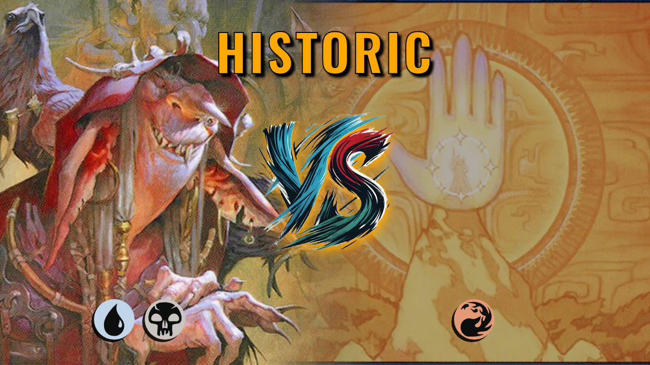 Watch MTG Arena Historic Video - Dimir Midrange by CunicoliGoblin VS Mono Red Aggro by soggy respect - 76248b