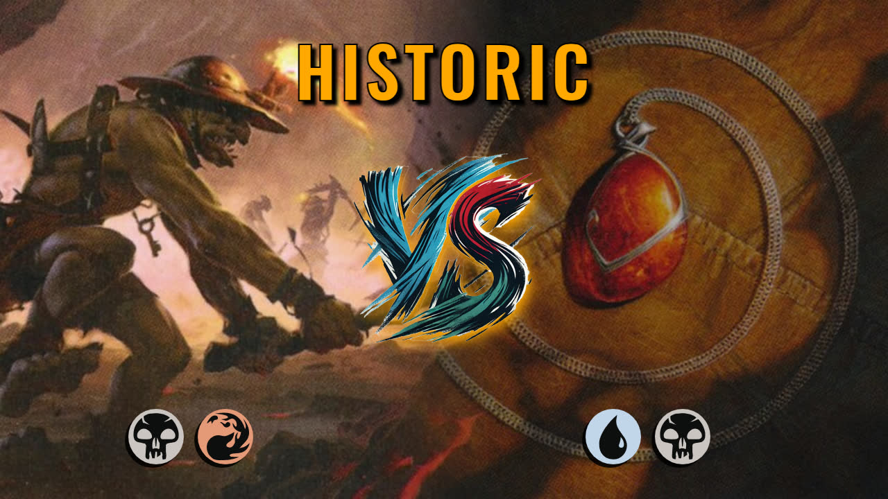 Watch MTG Arena Historic Video - Rakdos Aggro by CunicoliGoblin VS Dimir Midrange by xCaah - 9fcabe