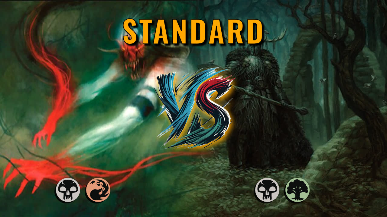 Watch MTG Arena Standard Video - Rakdos Aggro by Yhwach VS Golgari Midrange by Dan009 - d4d4dd