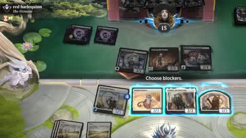Watch MTG Arena Video Replay - Mono White Midrange by Khat VS Mono Black Midrange by red harlequinn - Explorer Ranked