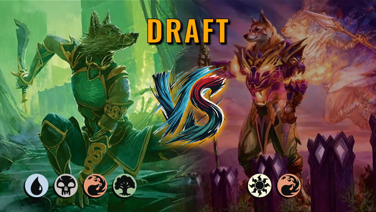 Watch MTG Arena Draft Video - UBRG Midrange by saitama VS Boros Aggro by bware - 3f6a3a