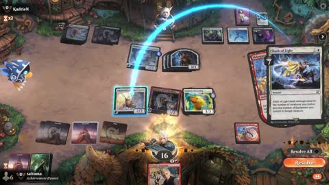 Watch MTG Arena Video Replay - Boros Aggro by saitama VS Orzhov Aggro by KadrieN - Premier Draft