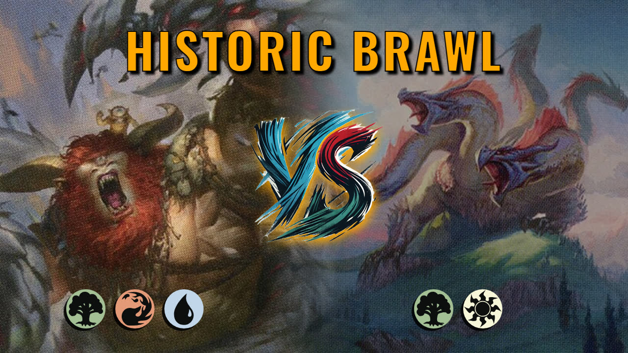 Watch MTG Arena Historic Brawl Video - Borborygmos and Fblthp by Warped Concept VS Polukranos Reborn // Polukranos, Engine of Ruin by DungBeetle - 559b87
