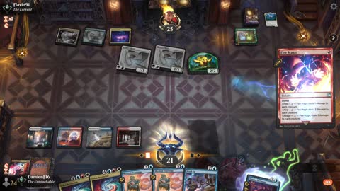 Watch MTG Arena Video Replay - Jeskai Control by DamienF16 VS Bant Aggro by Flavio91 - Traditional Standard Ranked