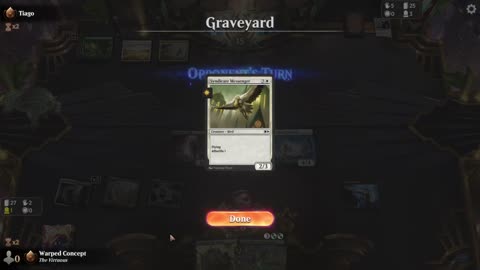 Watch MTG Arena Video Replay - Mardu Midrange by Warped Concept VS Selesnya Midrange by Tiago - Premier Draft