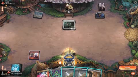 Watch MTG Arena Video Replay - Jeskai Control by DamienF16 VS Mono White Aggro by Alec - Traditional Standard Ranked