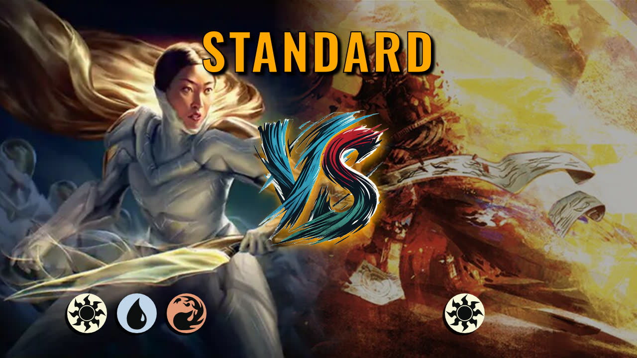 Watch MTG Arena Standard Video - Jeskai Control by DamienF16 VS Mono White Aggro by Alec - 49b8a5