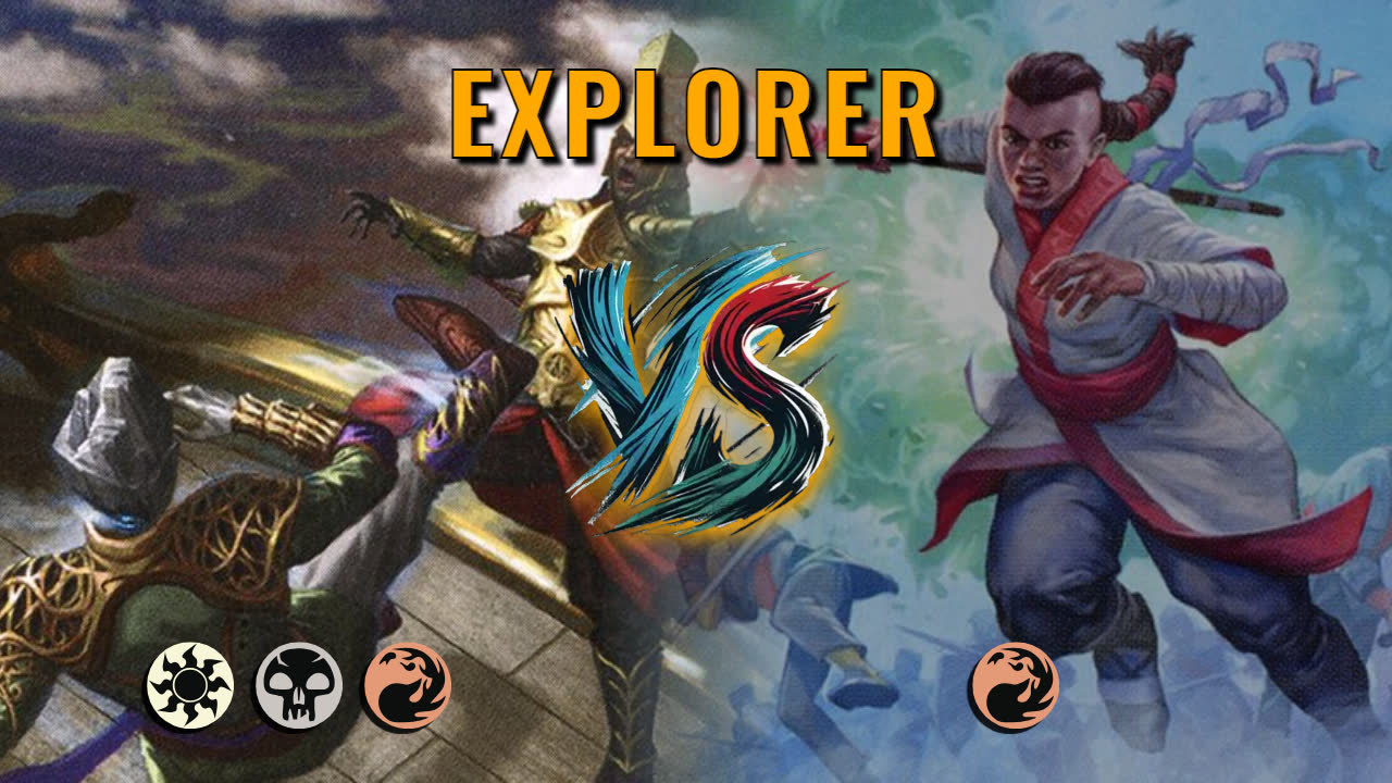 Watch MTG Arena Explorer Video - Mardu Midrange by Yhwach VS Mono Red Aggro by Darkos99 - 449d48