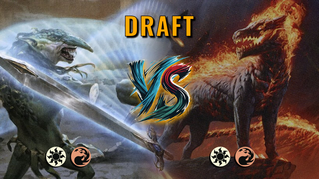 Watch MTG Arena Draft Video - Boros Aggro by DamienF16 VS Boros Midrange by DoubleStrike - 2f6934