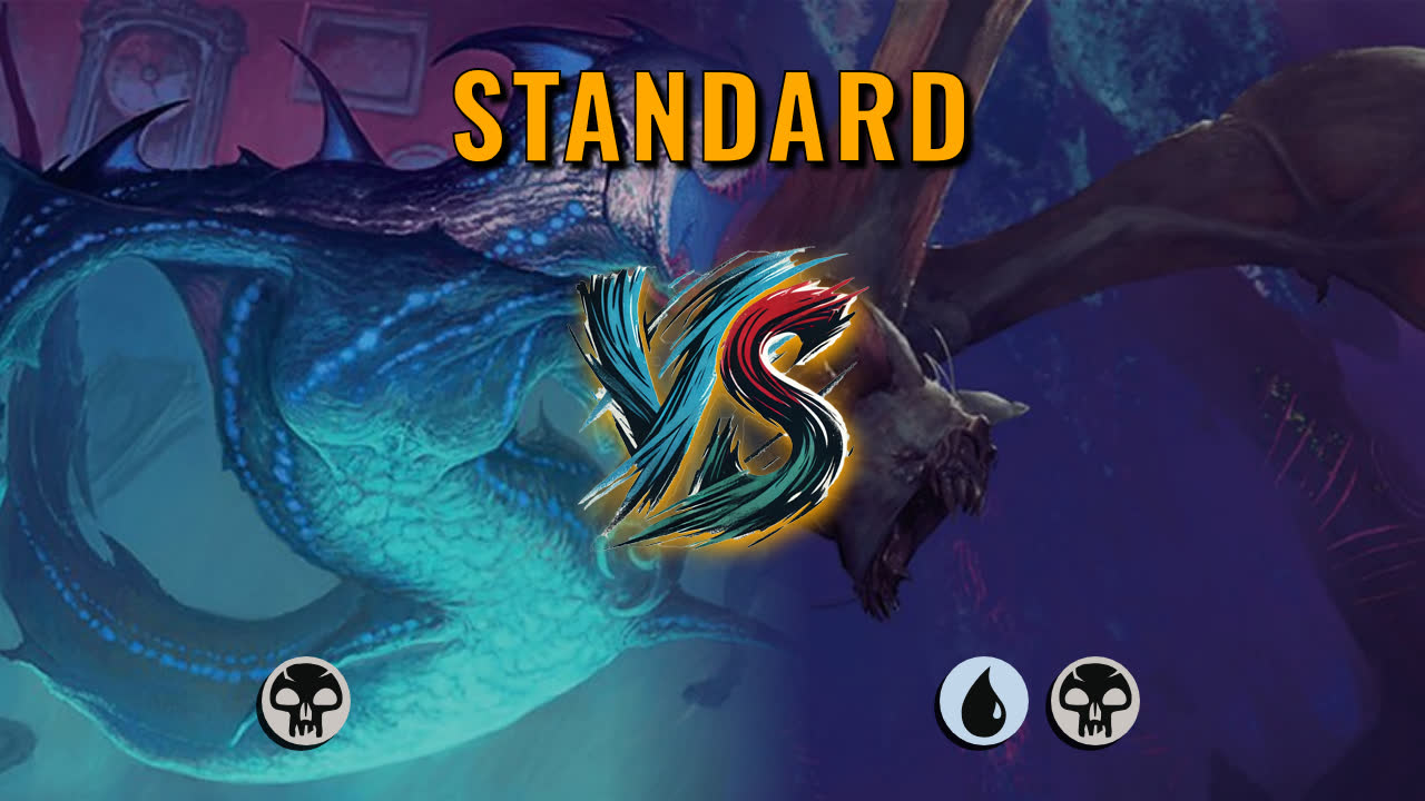 Watch MTG Arena Standard Video - Mono Black Aggro by Numbskull VS Dimir Midrange by DScheff23 - c4dc97