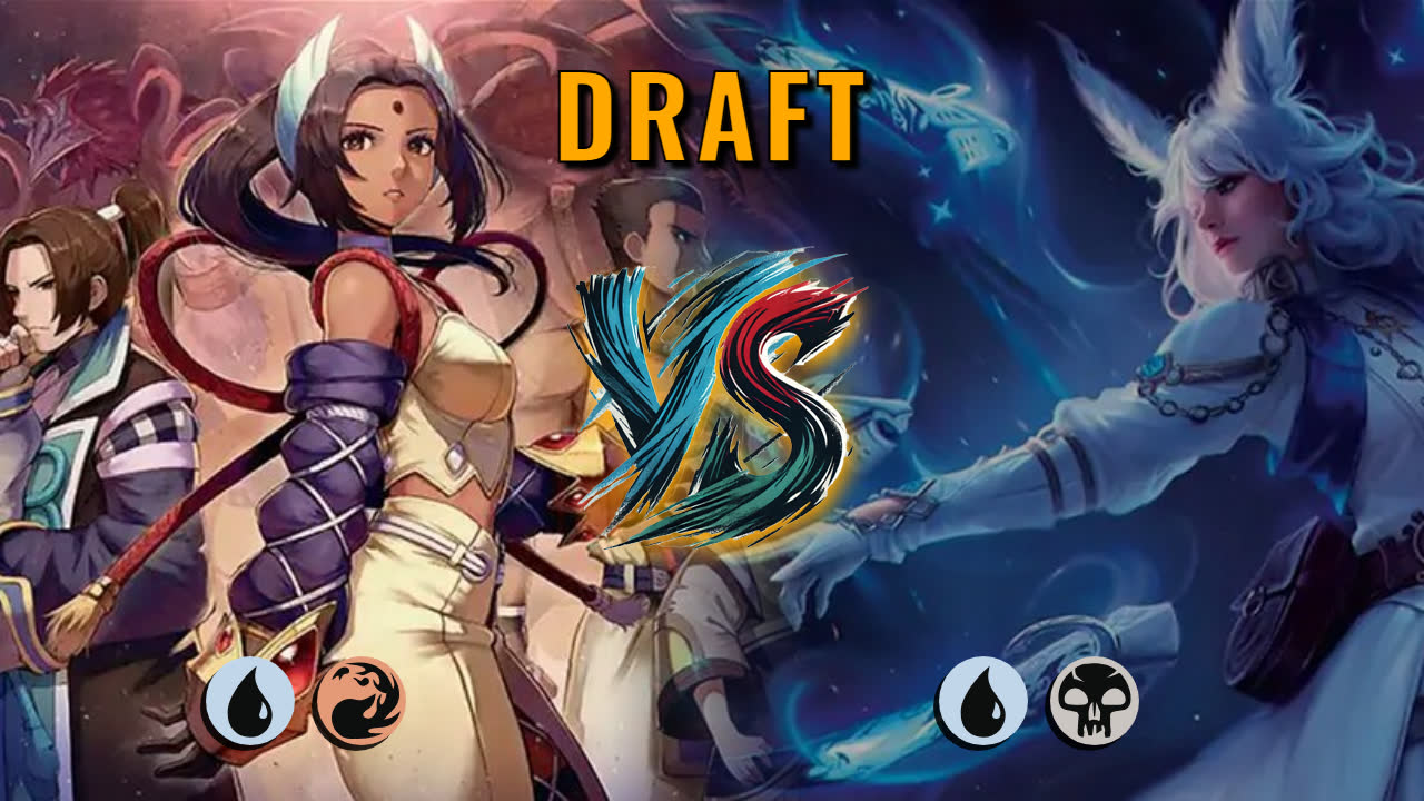 Watch MTG Arena Draft Video - Izzet Midrange by DamienF16 VS Dimir Aggro by Ayoo - 8c5762