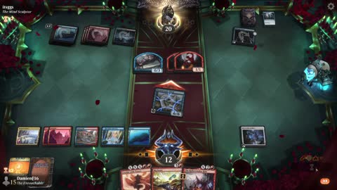 Watch MTG Arena Video Replay - Grixis Midrange by DamienF16 VS Izzet Control by itsggs - Chromatic Cube Draft