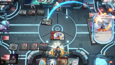 Watch MTG Arena Video Replay - Izzet Control by CunicoliGoblin VS Izzet Control by seed8906 - Alchemy Event