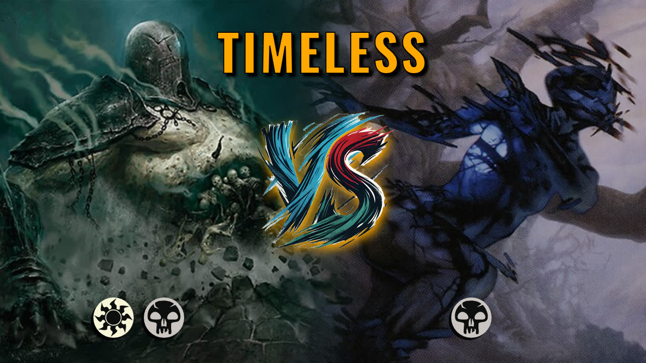 Watch MTG Arena Timeless Video - Orzhov Midrange by STX_David VS Mono Black Midrange by iGeist - 08237c