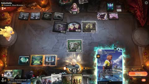 Watch MTG Arena Video Replay - Thrasios, Triton Hero by saitama VS Yawgmoth, Thran Physician by PabloDiablo - Historic Brawl