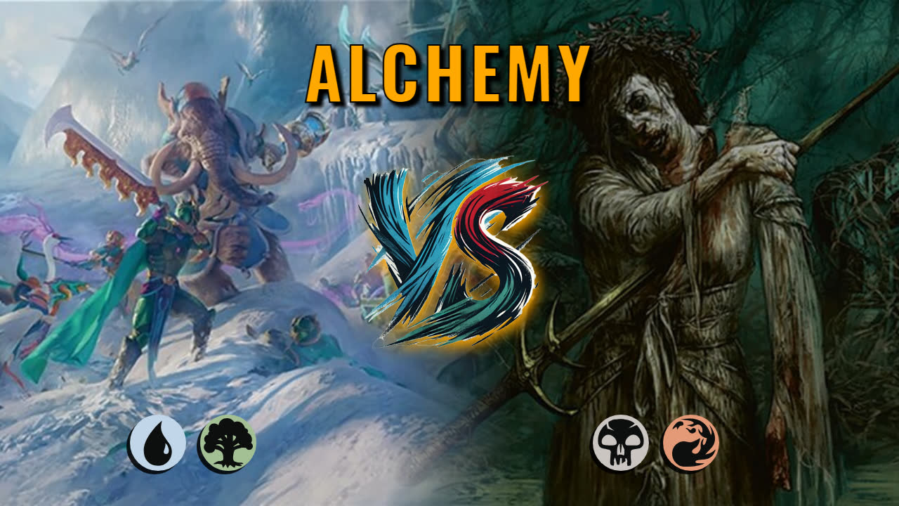 Watch MTG Arena Alchemy Video - Simic Midrange by CardLibrarian VS Rakdos Aggro by slage - e7e5fe