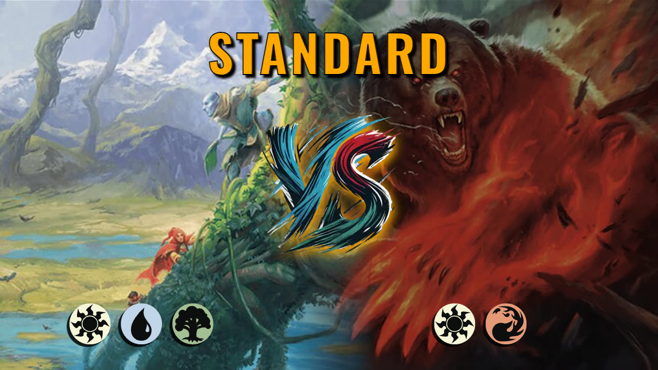 Watch MTG Arena Standard Video - Bant Midrange by DeadWeight VS Boros Aggro by Magnum44 - 2b716d