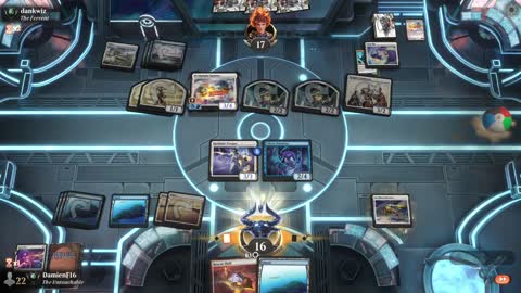 Watch MTG Arena Video Replay - Azorius Midrange by DamienF16 VS Azorius Midrange by dankwiz - Premier Draft