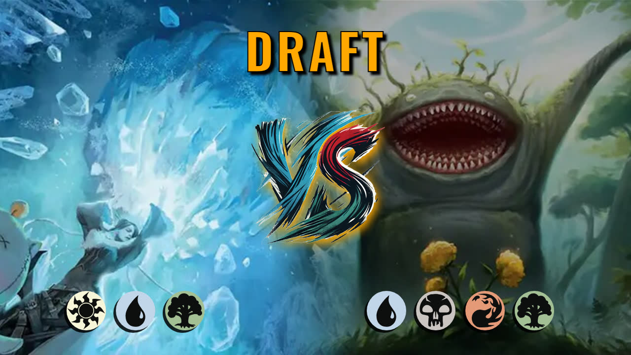 Watch MTG Arena Draft Video - Bant Midrange by saitama VS UBRG Midrange by Hahamoud - b077b8