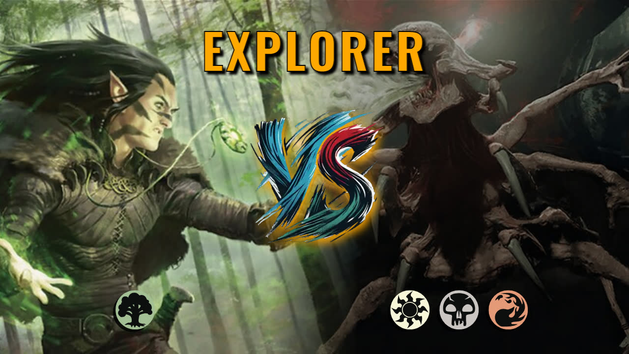 Watch MTG Arena Pioneer Video - Mono Green Aggro by Yhwach VS Mardu Aggro by Kairys - 5cc491