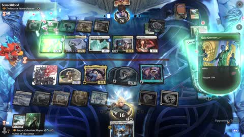 Watch MTG Arena Video Replay - Breya, Etherium Shaper by saitama VS Trelasarra, Moon Dancer by SenseiBlood - Historic Brawl