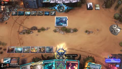 Watch MTG Arena Video Replay - Jeskai Control by DamienF16 VS Esper Midrange by Qui - Traditional Standard Ranked