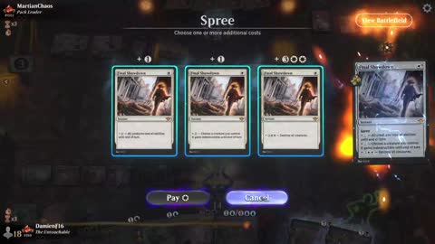 Watch MTG Arena Video Replay - Jeskai Control by DamienF16 VS Orzhov Midrange by MartianChaos - Traditional Standard Ranked