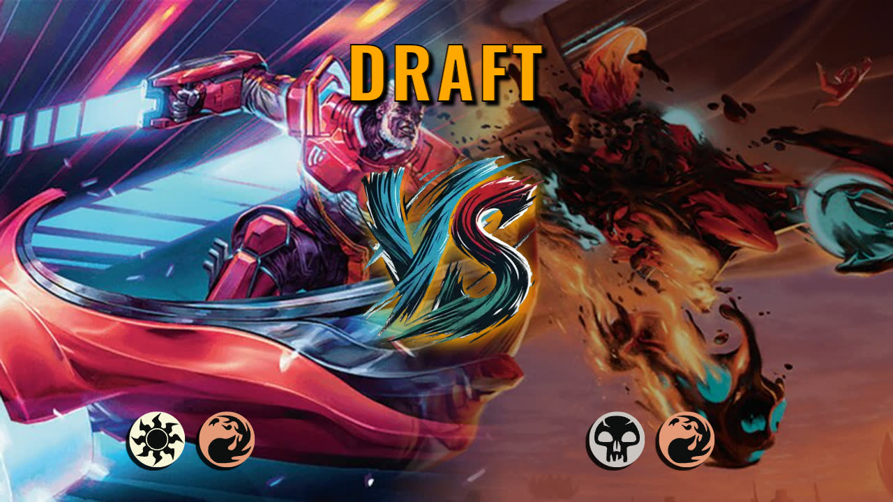 Watch MTG Arena Draft Video - Boros Aggro by Miffed VS Rakdos Midrange by Ghych - 9dccfb