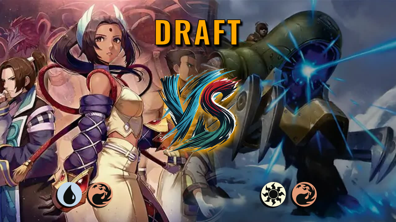 Watch MTG Arena Draft Video - Izzet Midrange by DamienF16 VS Boros Midrange by Ophio - 3ab206