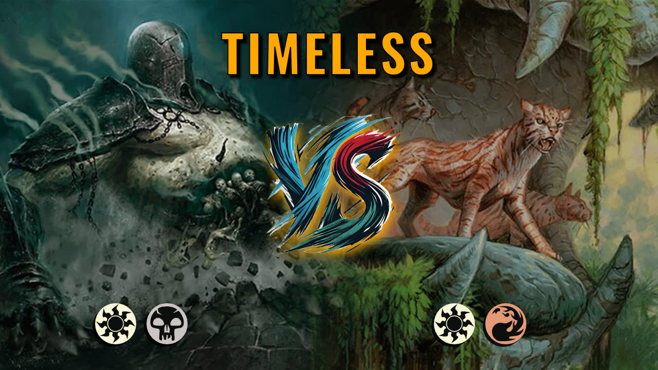 Watch MTG Arena Timeless Video - Orzhov Midrange by saitama VS Boros Aggro by まりな - 1968d1