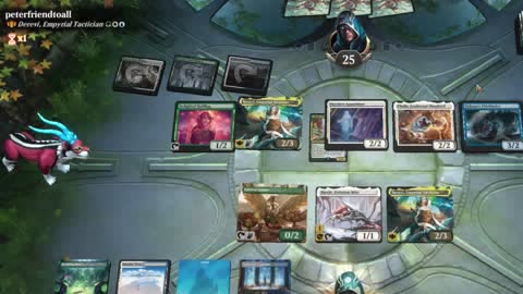 Watch MTG Arena Video Replay - Derevi, Empyrial Tactician by saitama VS Derevi, Empyrial Tactician by peterfriendtoall - Historic Brawl