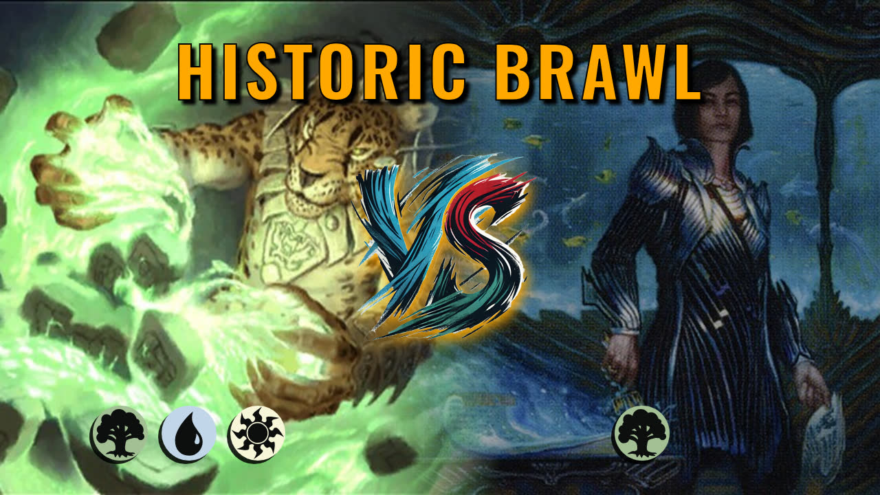 Watch MTG Arena Historic Brawl Video - Lagrella, the Magpie by saitama VS Mythweaver Poq by Duress88 - bb49ab