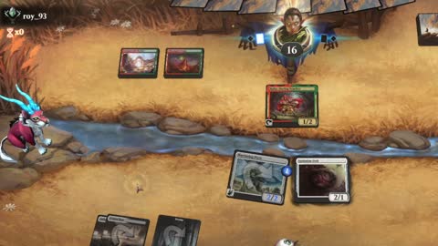 Watch MTG Arena Video Replay - Orzhov Aggro by HamHocks42 VS Gruul Midrange by roy_93 - Standard Ranked