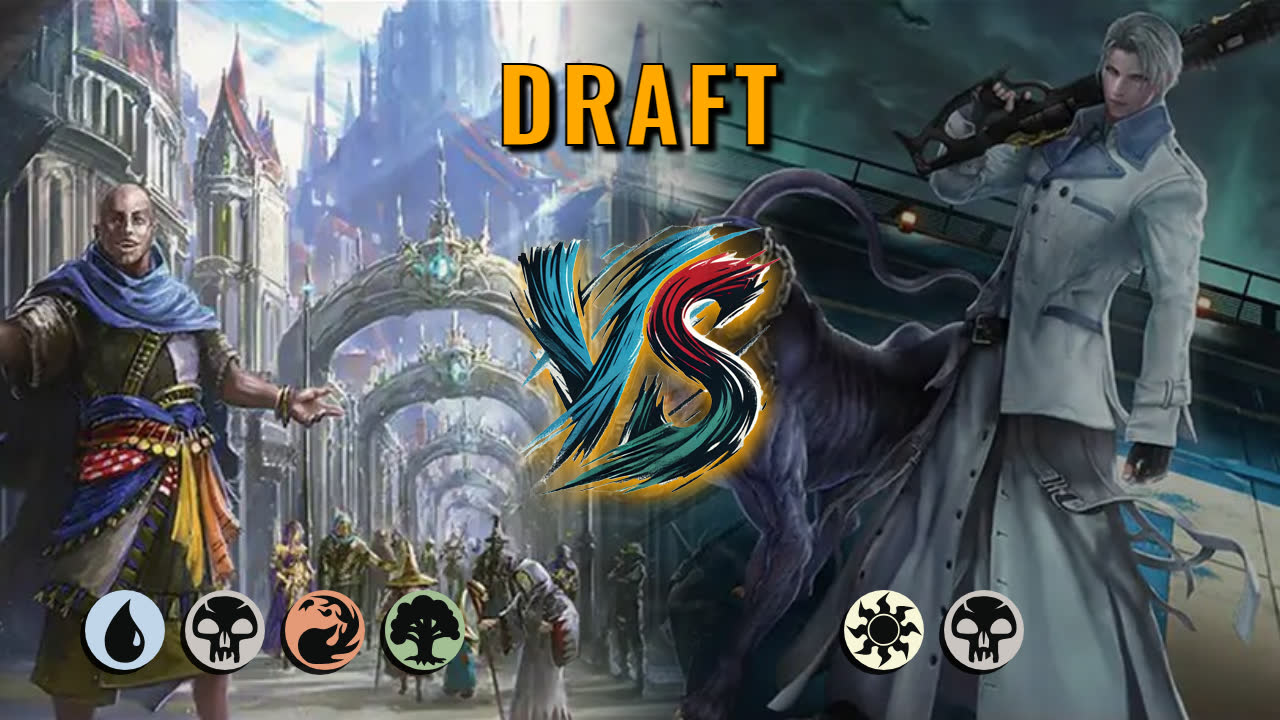 Watch MTG Arena Draft Video - UBRG Midrange by saitama VS Orzhov Midrange by DrKnockout - 9ff6a9