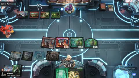 Watch MTG Arena Video Replay - UBRG Control by saitama VS Gruul Midrange by Carlos Pardo - MWM Alchemy