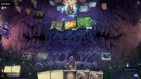 Watch MTG Arena Video Replay - Azorius Midrange by CunicoliGoblin VS Mono Green Midrange by aberration - Standard Event