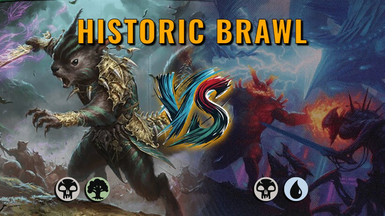 Watch MTG Arena Historic Brawl Video - Chatterfang, Squirrel General by saitama VS Hidetsugu and Kairi by Pol - 5a8128