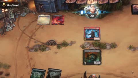 Watch MTG Arena Video Replay - Dimir Aggro by Shurrikane VS Boros Aggro by GreySmash - Standard Ranked