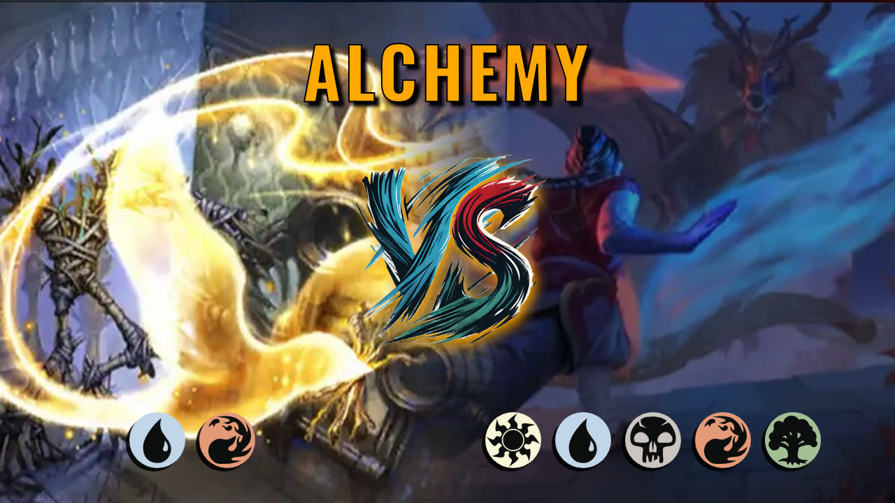 Watch MTG Arena Alchemy Video - Izzet Midrange by CunicoliGoblin VS 5 Color Aggro by fuyowi - 9c696d