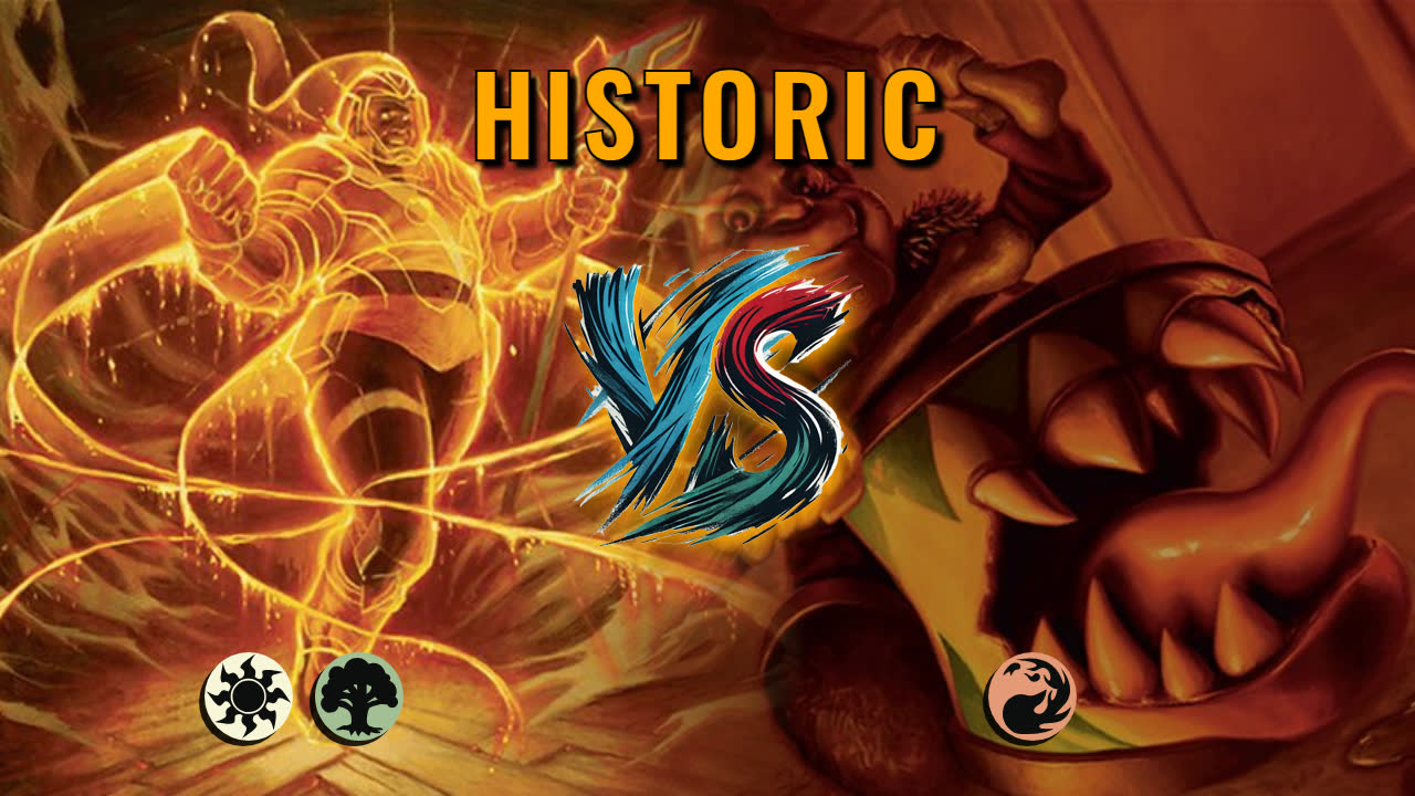Watch MTG Arena Historic Video - Selesnya Midrange by CunicoliGoblin VS Mono Red Aggro by 0026 - f5d40b