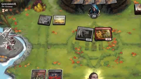 Watch MTG Arena Video Replay - Rakdos Midrange by Numbskull VS Boros Aggro by GenesinisteR - Standard Play