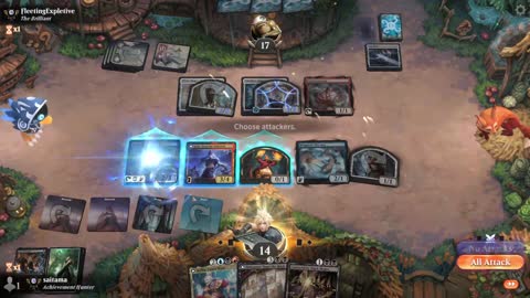 Watch MTG Arena Video Replay - Grixis Midrange by saitama VS Boros Aggro by FleetingExpletive - Premier Draft