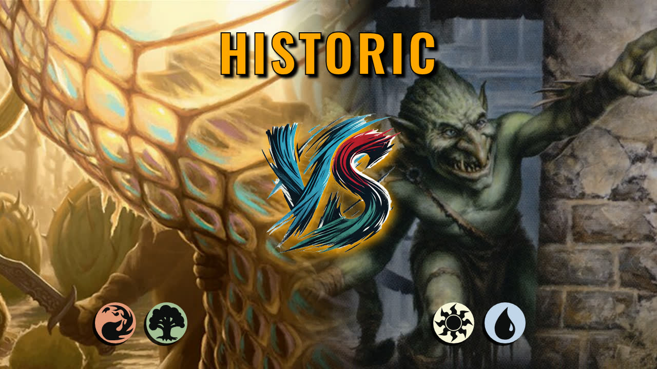 Watch MTG Arena Historic Video - Gruul Aggro by CunicoliGoblin VS Azorius Aggro by Lui - 9489d7