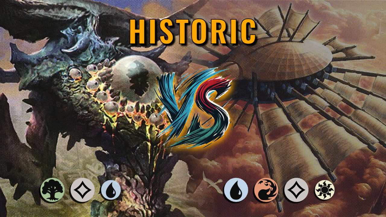 Watch MTG Arena Historic Video - Simic Control by Hawk Atankewo VS Jeskai Aggro by RipperRoo - be1496