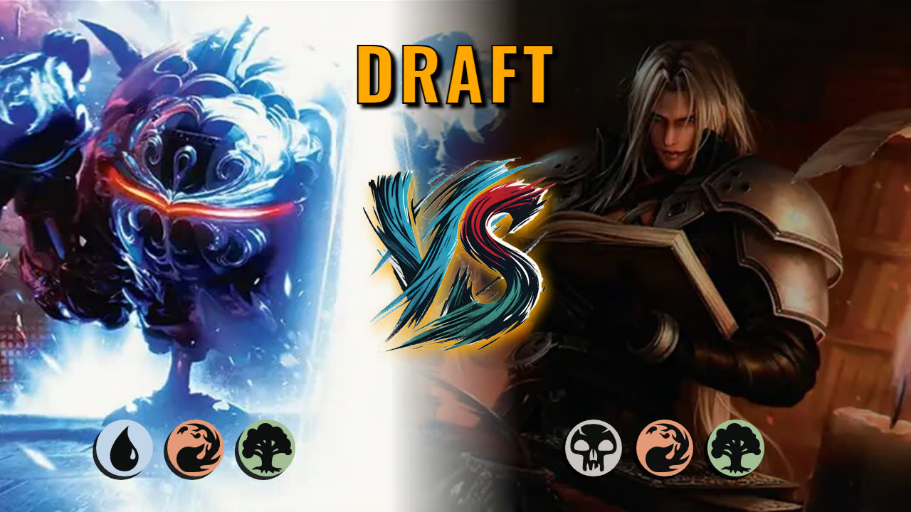 Watch MTG Arena Draft Video - Temur Midrange by saitama VS Jund Midrange by Siike - 75df37