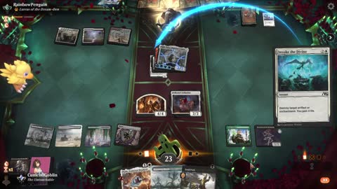 Watch MTG Arena Video Replay - Abzan Midrange by CunicoliGoblin VS Boros Aggro by RainbowPenguin - Traditional Historic Ranked