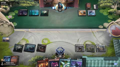 Watch MTG Arena Video Replay - Grixis Midrange by DamienF16 VS Dimir Midrange by miragis - Chromatic Cube Draft