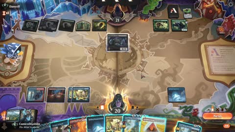 Watch MTG Arena Video Replay - Jeskai Midrange by CunicoliGoblin VS Golgari Midrange by Danyell - Alchemy Ranked