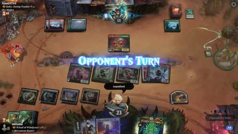Watch MTG Arena Video Replay - A-Soul of Windgrace by saitama VS Ruby, Daring Tracker by AjaniAT44 - Historic Brawl