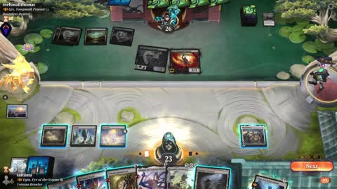 Watch MTG Arena Video Replay - Ugin, Eye of the Storms by saitama VS Gix, Yawgmoth Praetor by reelsmallthomas - Historic Brawl